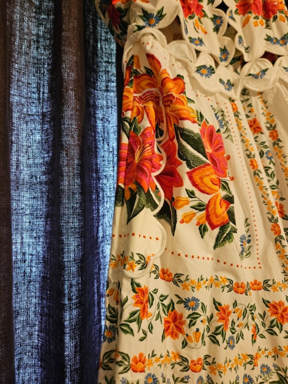 Off-White Bloom Garden Maxi Dress - Picture 6 of 9